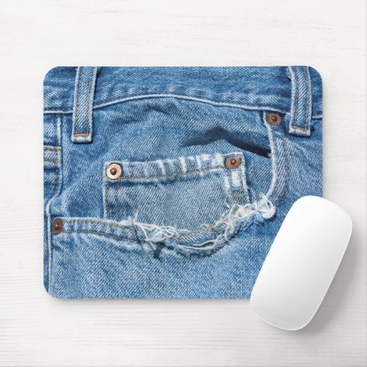 Alte Jeans Mousepad (Mit Mouse)