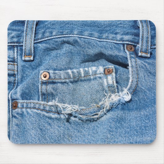 Alte Jeans Mousepad (Vorne)