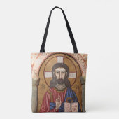 Alte Jesus-Mosaik Tasche (Rückseite)