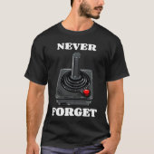 Alte Joystick nie vergessen für alten Gamer T-Shirt (Vorderseite)