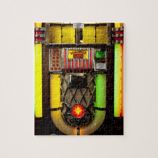 Alte Jukebox Puzzle (Vertikal)