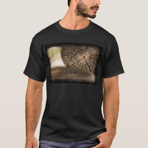Alte Kabine Holz Texturen T-Shirt