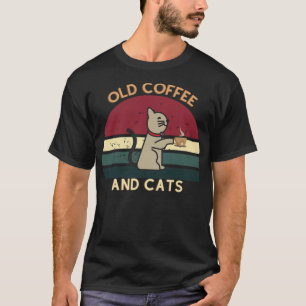 ALTE KAFFEE UND Kaffee, weil Mord Kaffee Junkie T-Shirt