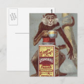 Alte Kaffee-Werbung Postkarte (Vorne/Hinten)