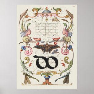Alte Kalligrafie Poster