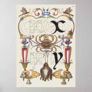 Alte Kalligrafie Poster