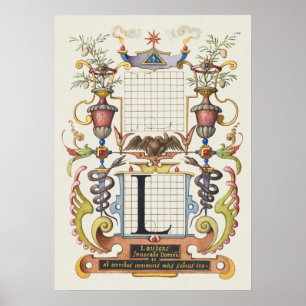 Alte Kalligrafie Poster