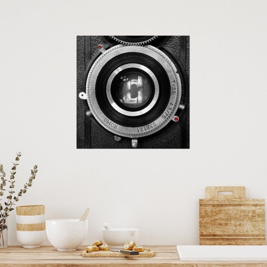 Alte Kamera 2 Poster (Küche)