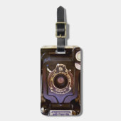 Alte Kamera Gepäckanhänger (Vorderseite vertikal)