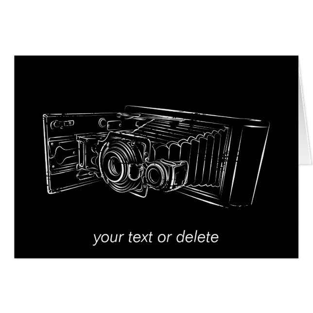 Alte Kamera im Weiß (Vorderseite (Horizontal))