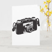 Alte Kamera Karte (Gelbe Blume)