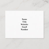 Alte Kamera mit Ihrem Foto Visitenkarte (Rückseite)