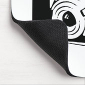Alte Kamera Mousepad (Ecke)
