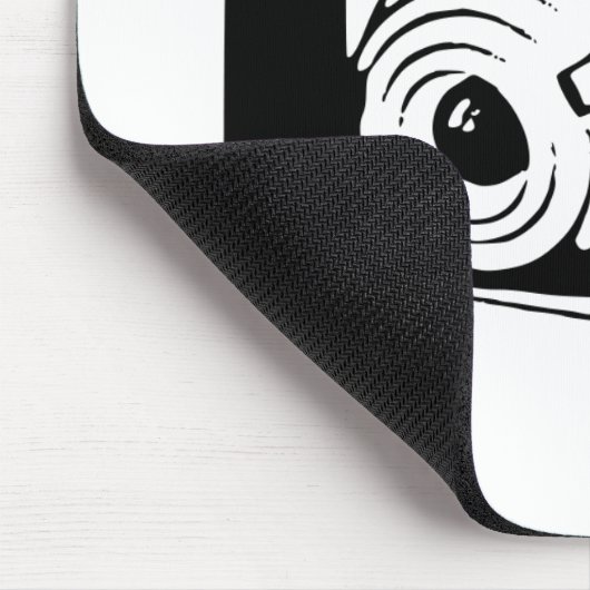 Alte Kamera Mousepad (Ecke)