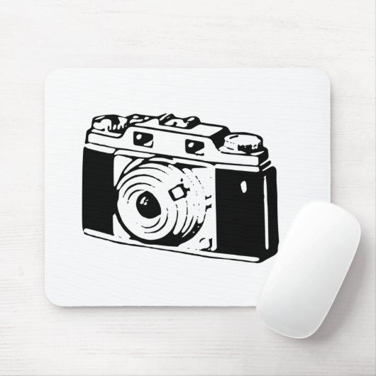 Alte Kamera Mousepad (Mit Mouse)