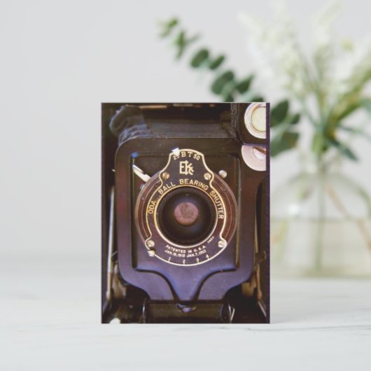 Alte Kamera Postkarte (Stehend Vorderseite)