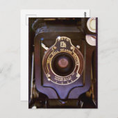 Alte Kamera Postkarte (Vorne/Hinten)