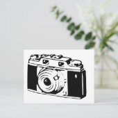 Alte Kamera Postkarte (Stehend Vorderseite)