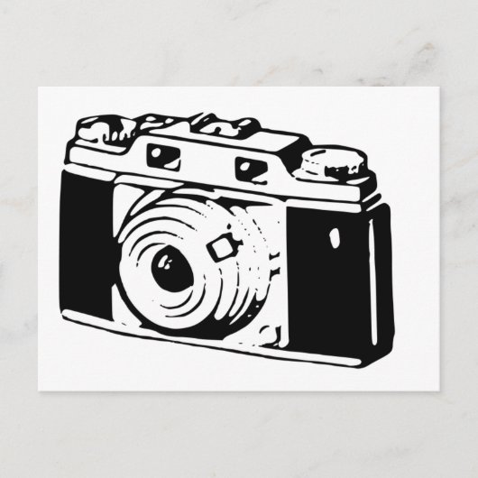 Alte Kamera Postkarte (Vorderseite)