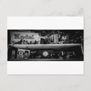 Alte Kamera Postkarte
