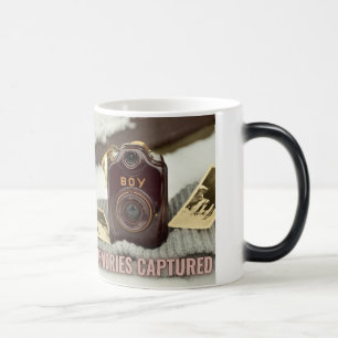 Alte Kamera-Tasse Verwandlungstasse