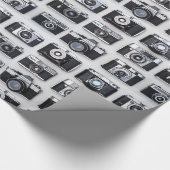 Alte Kamerakollektorfotografen verschenken Wrap Geschenkpapier (Ecke)