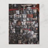 Alte Kameras Postkarte (Vorderseite)