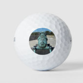 Alte Kanone Golfball (Vorderseite)