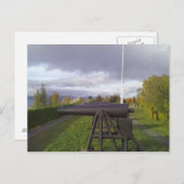 Alte Kanone Postkarte (Vorne/Hinten)