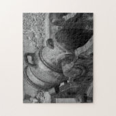 Alte Kanone St.Augustine Fort Florida. Puzzle (Vertikal)