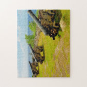 Alte Kanonen Guam. Puzzle (Vertikal)
