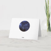 Alte Kapelle und Gewitter Karte (Rückseite)