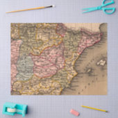 Alte Karte 1 Design 4 Seidenpapier (Basteln)