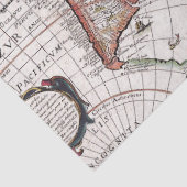 Alte Karte 1 Design 9 Seidenpapier (Detail)