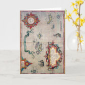 Alte Karte Azoren - Vintage Segeln-Erforschung (Gelbe Blume)