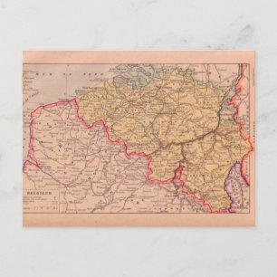 Alte Karte, Belgien, circa 1920 Postkarte