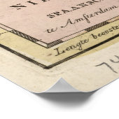 Alte Karte der Karibik der Westindischen Inseln (1 Poster (Ecke)