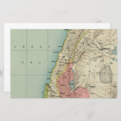 Alte Karte Israels (Vorne/Hinten)