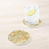 Alte Karte Kansai Getränkeuntersetzer (Seite)