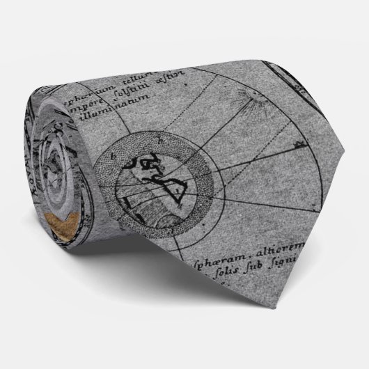 alte Karte Krawatte (Gerollt)