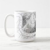 Alte Karte New Orleans Louisiana 1878 Kaffeetasse (Links)