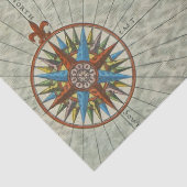 Alte Karte Serie 1 Design 16 Seidenpapier (Detail)