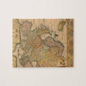 Alte Karte von Europa Puzzle (Horizontal)