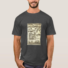 Alte Karte von Lemnos (Isle De Stalimene) T-Shirt