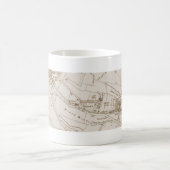 Alte Karten-Tasse Tamworths Kaffeetasse (Mittel)