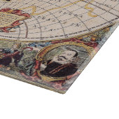 Alte Kartographische Karte Schneidebrett (Ecke)