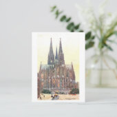 Alte Kathedrale in Köln Postkarte (Stehend Vorderseite)