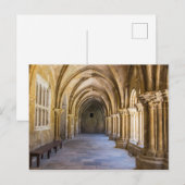 Alte Kathedrale Kloster Hallway Postkarte (Vorne/Hinten)