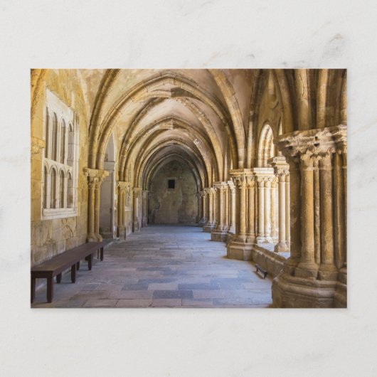 Alte Kathedrale Kloster Hallway Postkarte (Vorderseite)