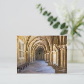 Alte Kathedrale Kloster Hallway Postkarte (Stehend Vorderseite)
